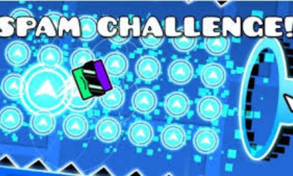 Play Geometry Dash Spam Challenge online
